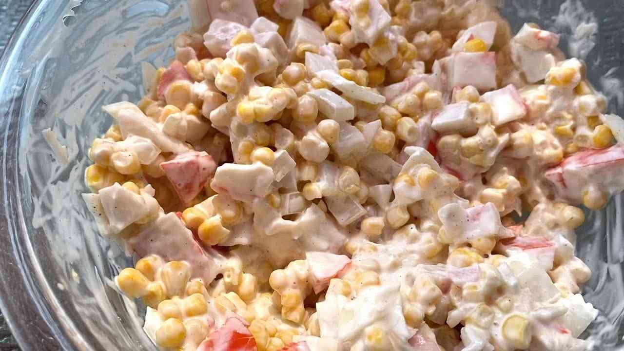 Golden Corral Seafood Salad – Creamy Crab & Veggie Restaurant Classic - seafood